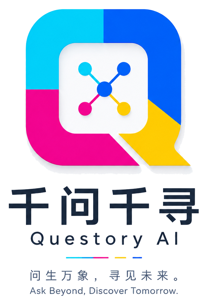 千问千寻 Questory AI Logo